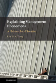 Explaining Management Phenomena