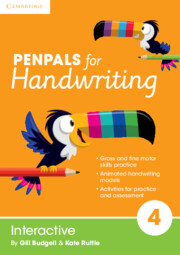 Penpals for Handwriting Year 4 Interactive Download