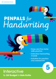 Penpals for Handwriting Year 5 Interactive Download