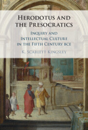 Herodotus and the Presocratics