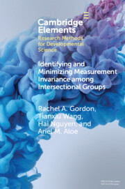 Elements in Research Methods for Developmental Science