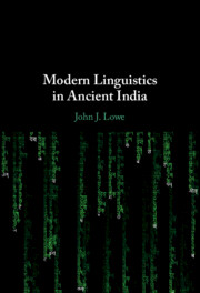 Modern Linguistics in Ancient India
