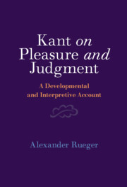 Kant on Pleasure and Judgment
