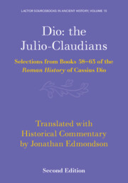 Dio: the Julio-Claudians