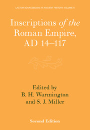 Inscriptions of the Roman Empire, AD 14–117