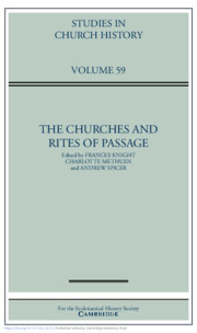 The Churches and Rites of Passage