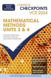 Picture of Cambridge Checkpoints VCE Mathematical Methods Units 3&4 2024