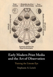 Early Modern Print Media and the Art of Observation