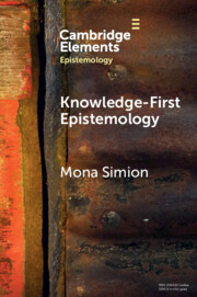 Elements in Epistemology