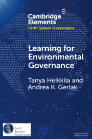 Elements in Earth System Governance