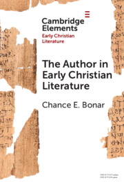 Elements in Early Christian Literature