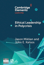 Ethical Leadership in Conflict and Crisis