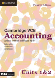 Cambridge VCE Accounting Units 3&4