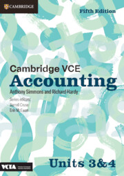 Cambridge VCE Accounting Units 3&4
