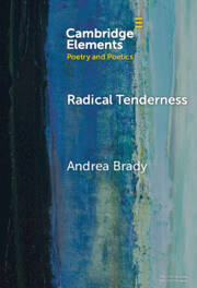 Elements in Poetry and Poetics