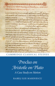 Proclus on Aristotle on Plato