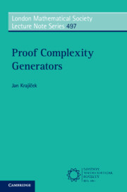 Proof Complexity Generators