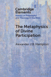 Elements In the History of Philosophy and Theology in the West