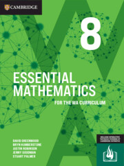 Essential Mathematics for the WA Curriculum 8 Digital Code