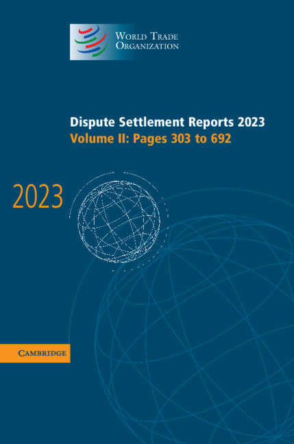 Dispute Settlement Reports 2023