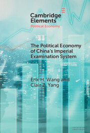 The Political Economy of China's Imperial Examination System