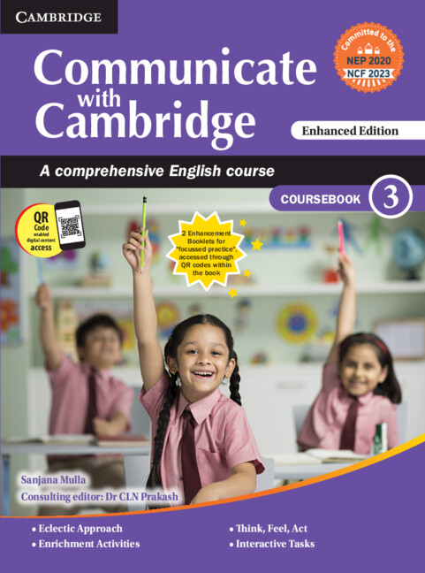 Communicate with Cambridge Level 3 Student's Book with QR Code, Poster and Cambridge Go Enhanced Edition