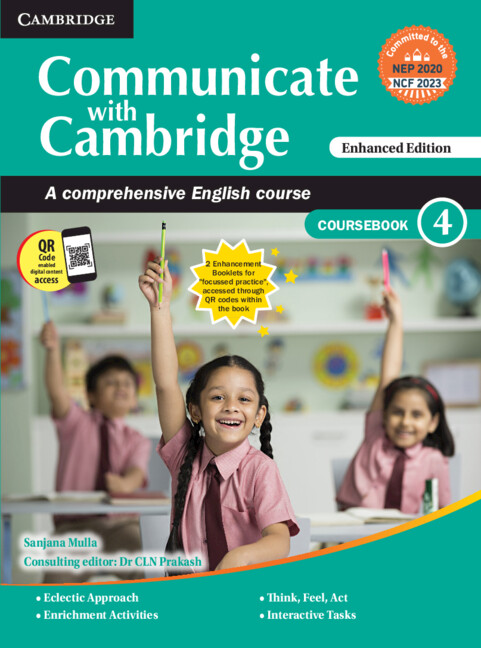 Communicate with Cambridge Level 4 Student's Book with QR Code, Poster and Cambridge Go Enhanced Edition