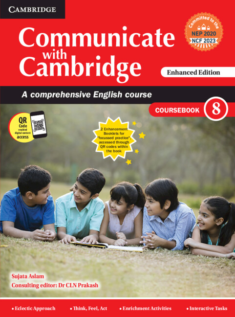 Communicate with Cambridge Level 8 Student's Book with QR Code, Poster and Cambridge Go Enhanced Edition