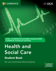 Cambridge Advanced National (AAQ) in Health and Social Care