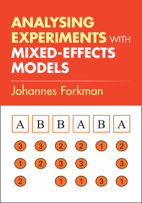 Analysing Experiments with Mixed-Effects Models