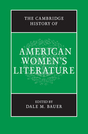 The Cambridge History of American Women's Literature