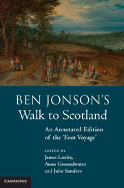 Ben Jonson's Walk to Scotland