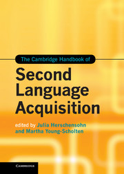 The Cambridge Handbook of Second Language Acquisition