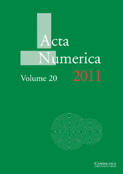 Acta Numerica 2011