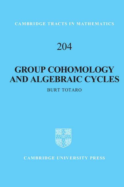 Group Cohomology And Algebraic Cycles