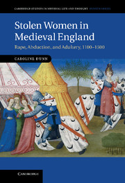 Stolen Women in Medieval England