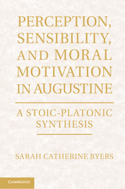 Perception, Sensibility, and Moral Motivation in Augustine