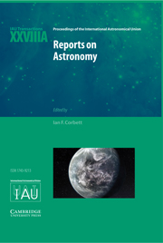 Reports on Astronomy 2010–2012 (IAU XXVIIIA)