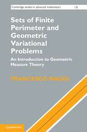 Sets finite perimeter and geometric variational problems