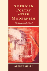 American Poetry after Modernism