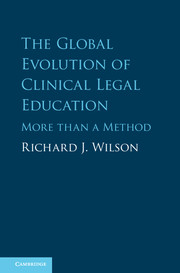 The Global Evolution of Clinical Legal Education