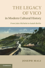 The Legacy of Vico in Modern Cultural History