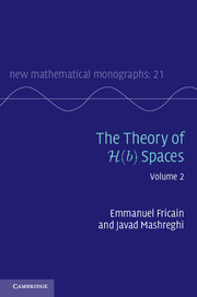 The Theory of <I>H</I>(<I>b</I>) Spaces