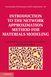 Introduction to the Network Approximation Method for Materials Modeling