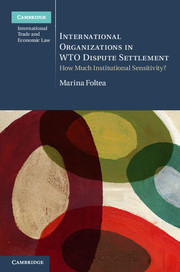 International Organizations in WTO Dispute Settlement