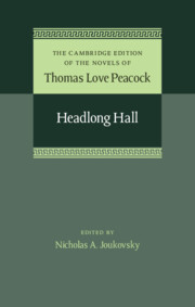 The Cambridge Edition of the Novels of Thomas Love Peacock