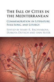 The Fall of Cities in the Mediterranean