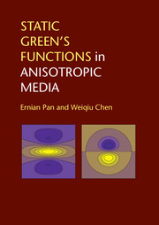 Static Green's Functions in Anisotropic Media