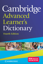 Cambridge Advanced Learner's Dictionary 4th Edition