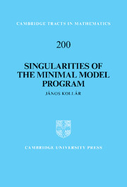 Singularities of the Minimal Model Program